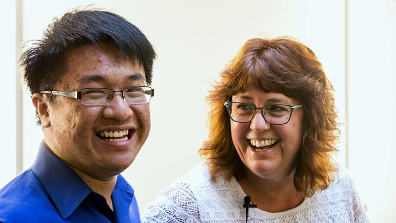 Image of a man and a woman